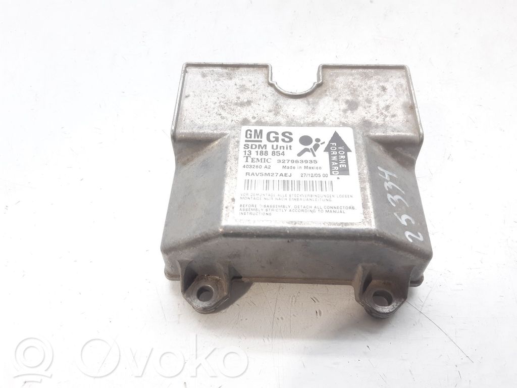 Opel Astra H Unitate/modul de comandă airbaguri 