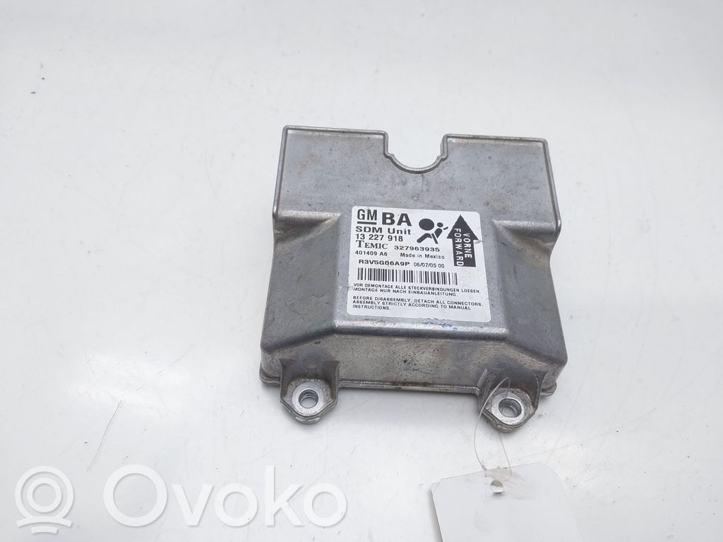 Opel Astra H Airbag control unit/module 