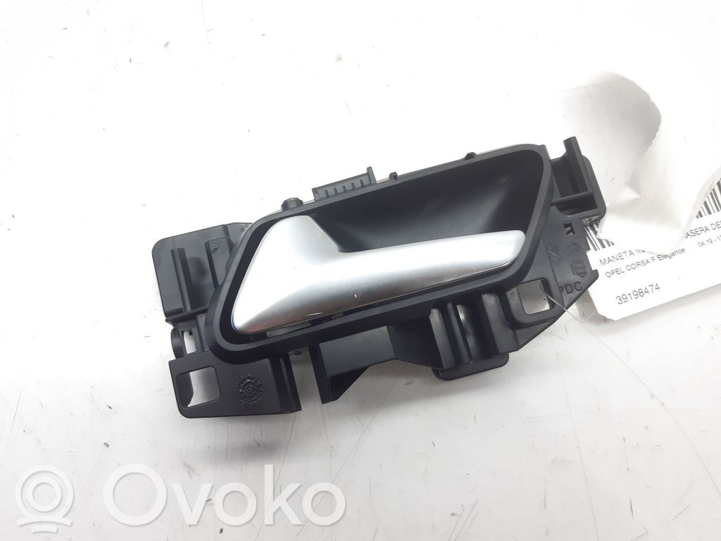 Opel Corsa F Manecilla interna puerta trasera 