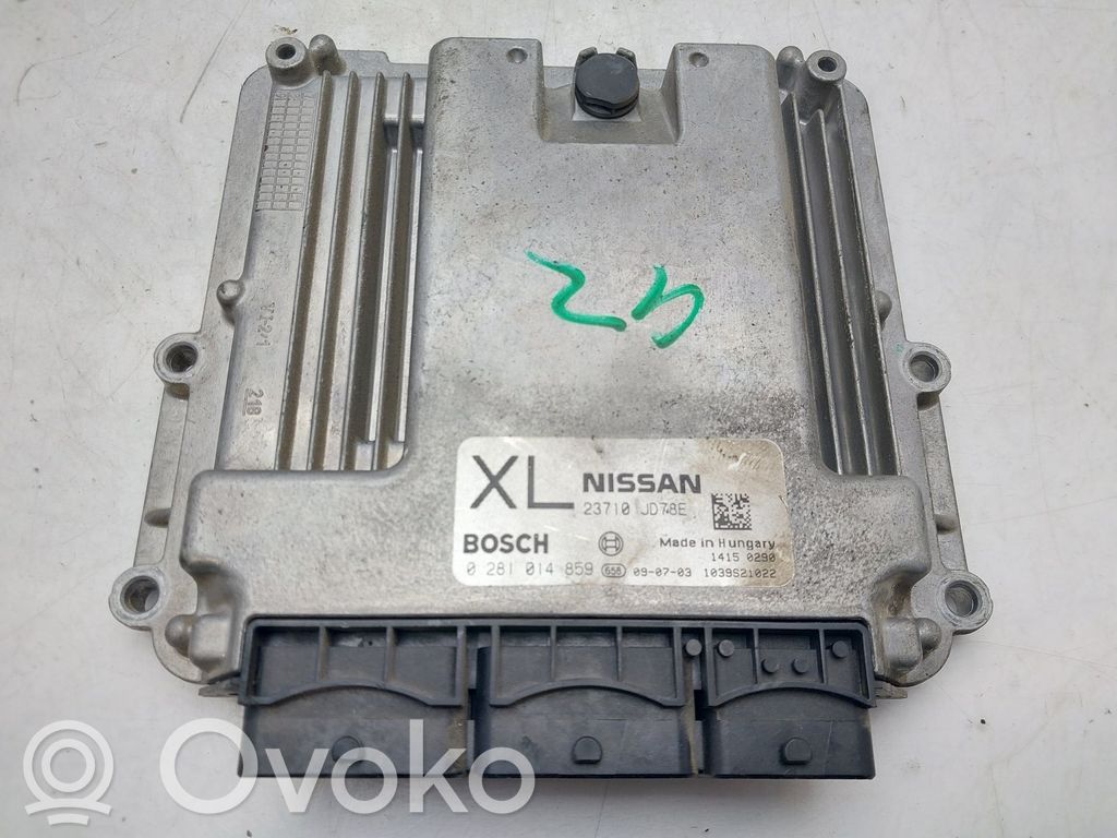 Nissan Qashqai Unitate/modul de control motor 
