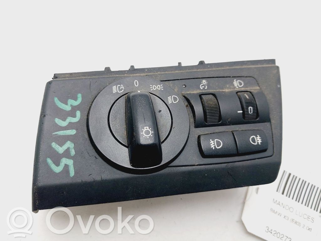 BMW 3 E90 E91 Light switch 