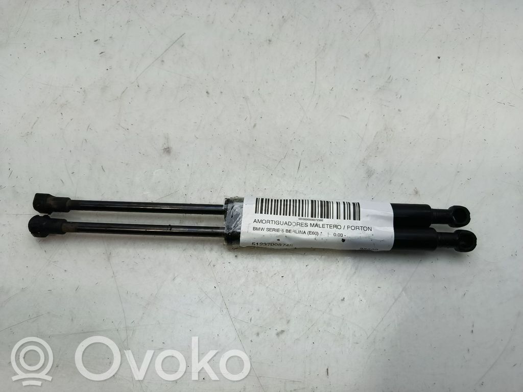 BMW 5 E60 E61 Vérin de capot arrière 