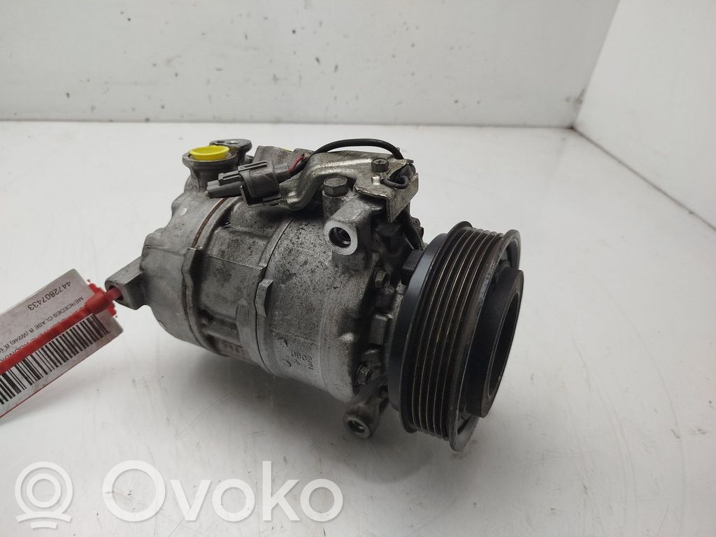 Mercedes-Benz B W246 W242 Compressore aria condizionata (A/C) (pompa) 