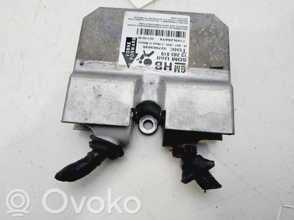 Opel Corsa D Centralina/modulo airbag 