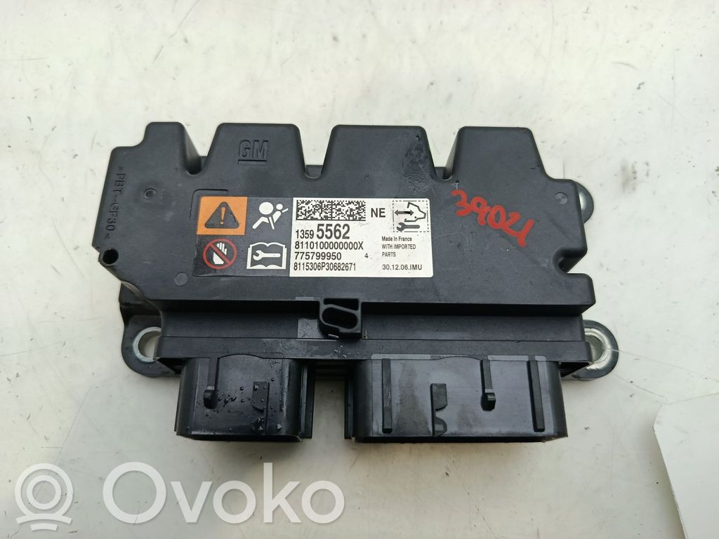 Unidad de control/módulo del Airbag   13595562