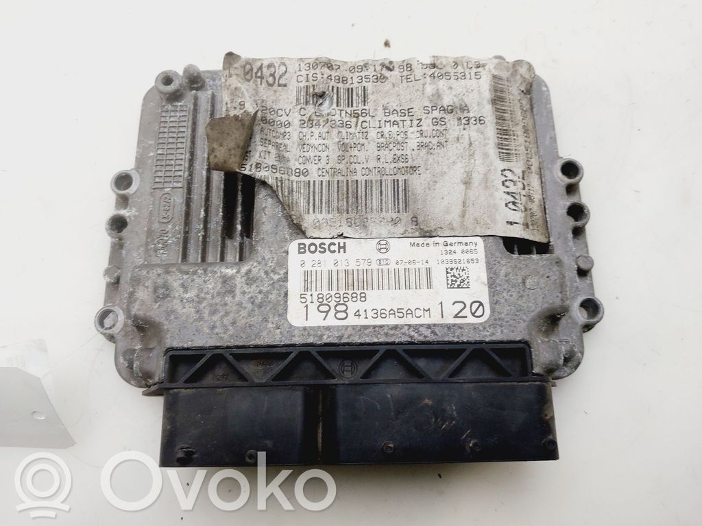 Fiat Bravo Unitate/modul de control motor 