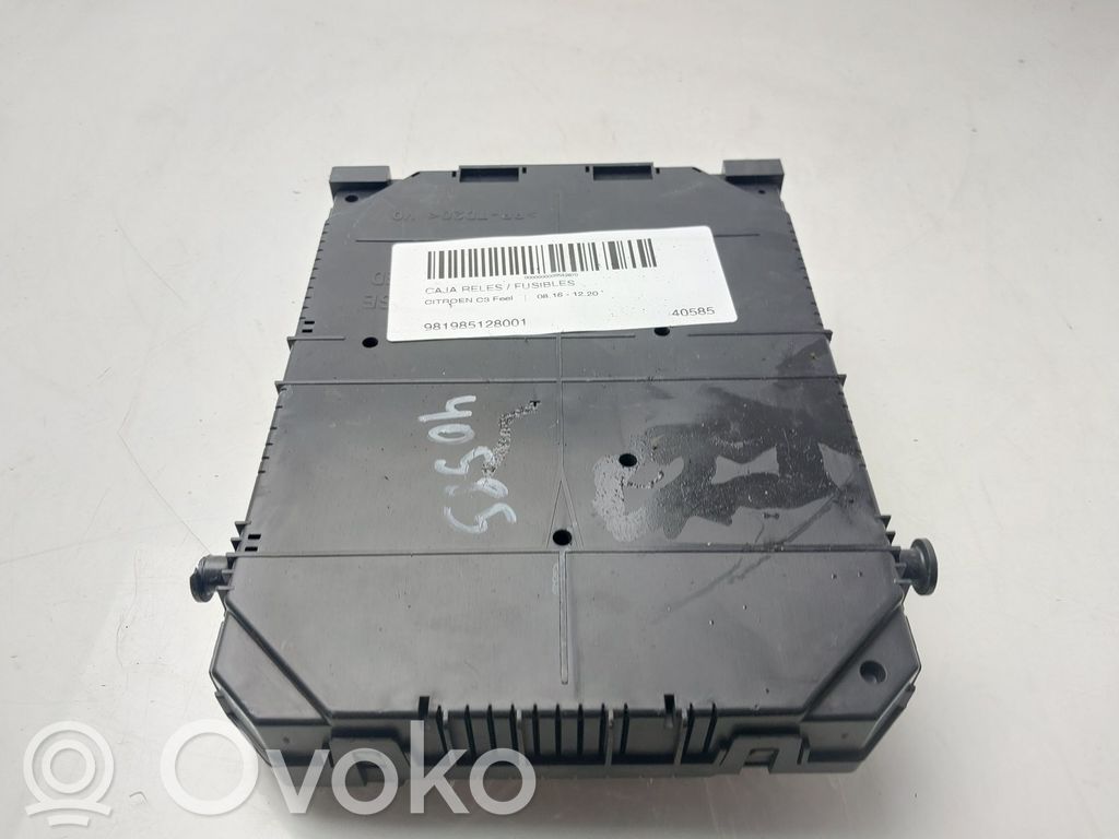 Citroen C3 Module de fusibles 