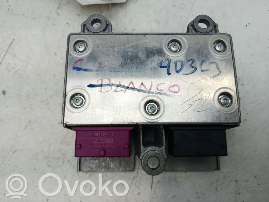 Opel Corsa D Airbag control unit/module 
