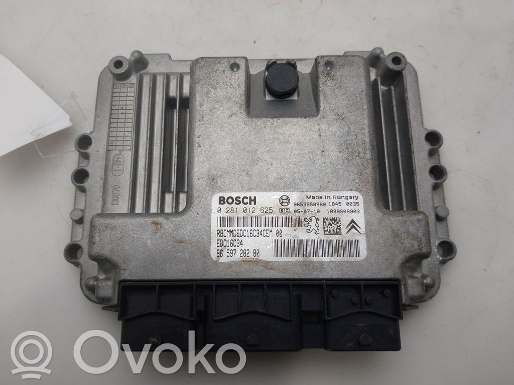 Peugeot 407 Engine control unit/module 
