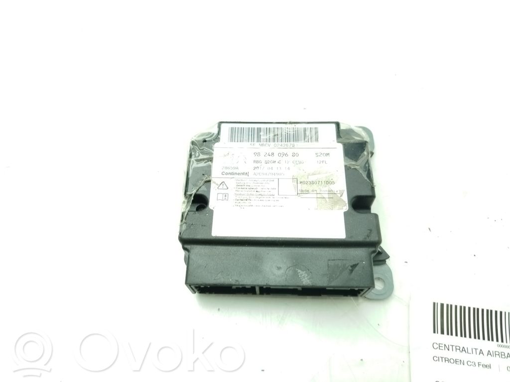 Citroen C3 Airbag control unit/module 