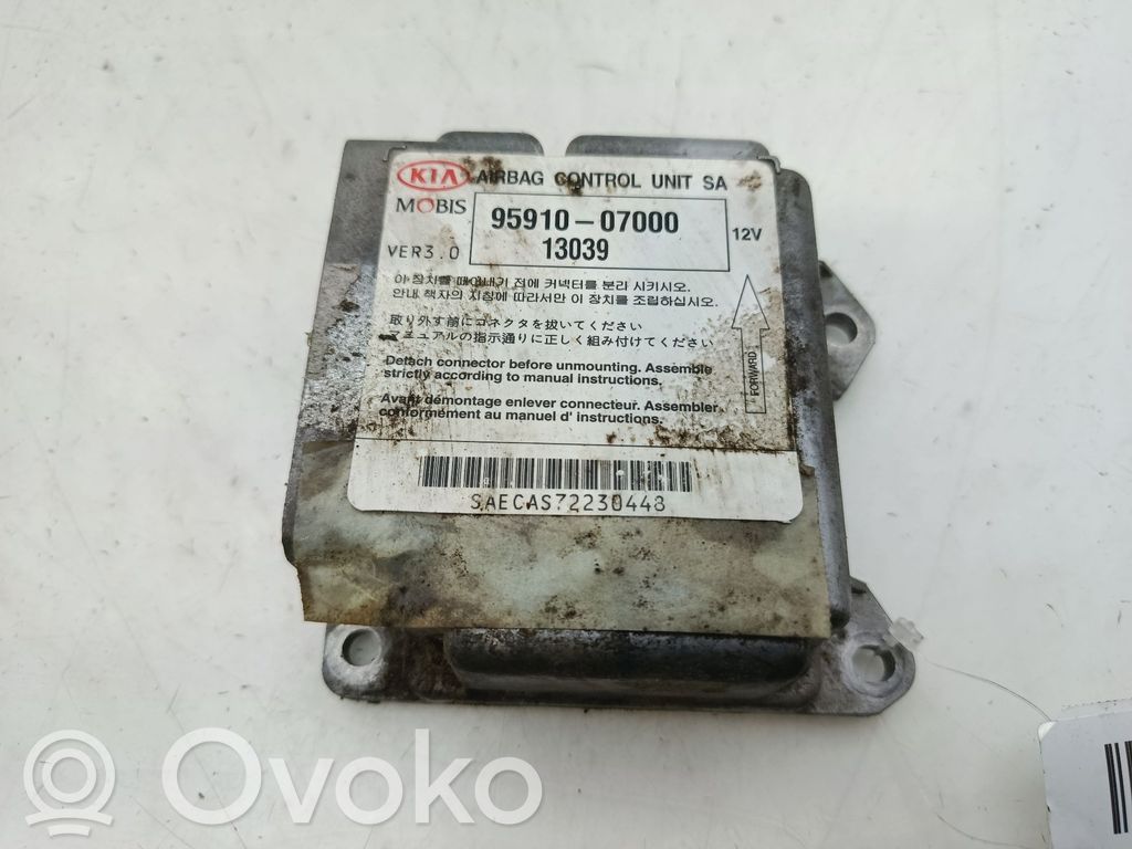 KIA Picanto Airbag control unit/module 
