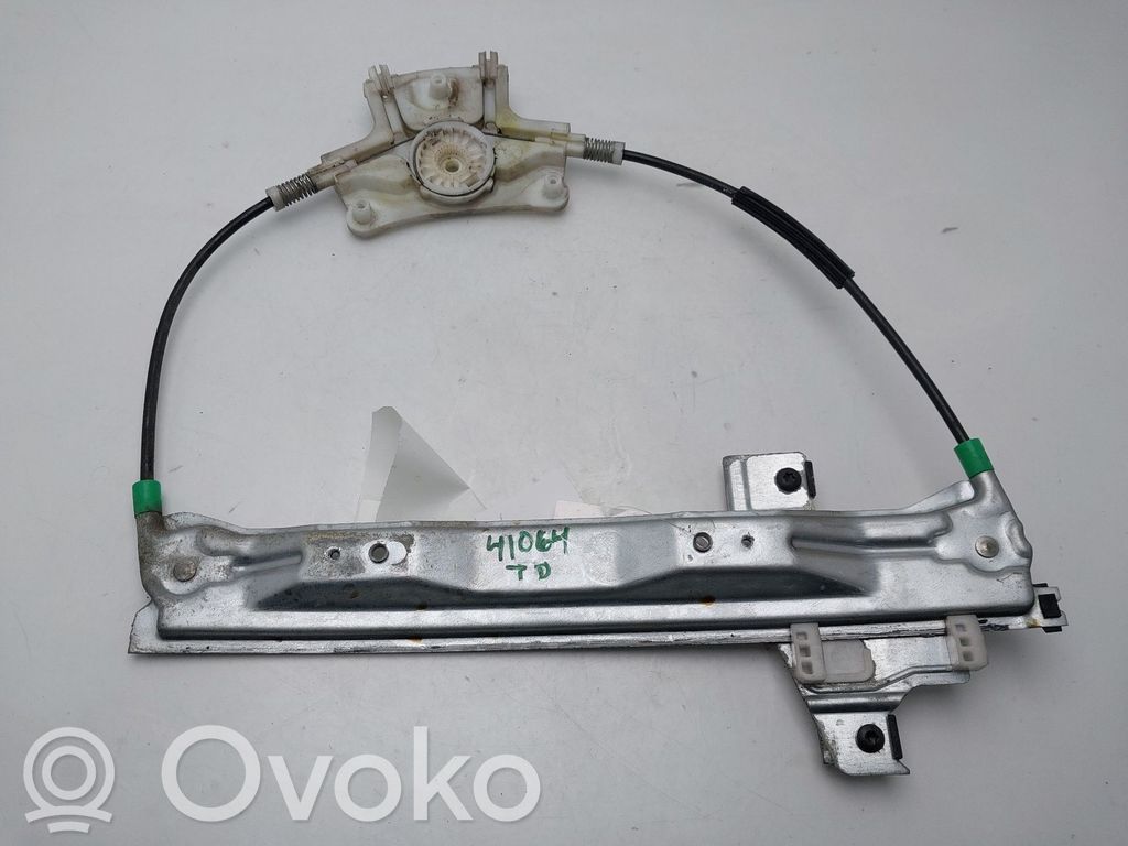 Peugeot 407 Regulador manual de la ventanilla trasera 