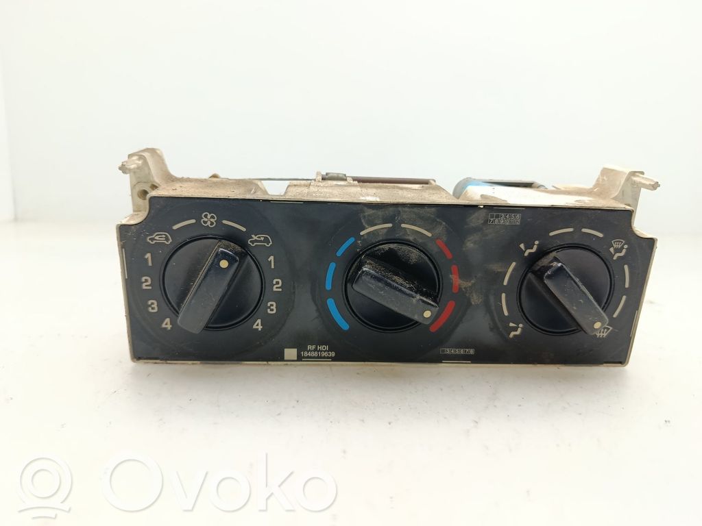 Citroen Berlingo Climate control unit 
