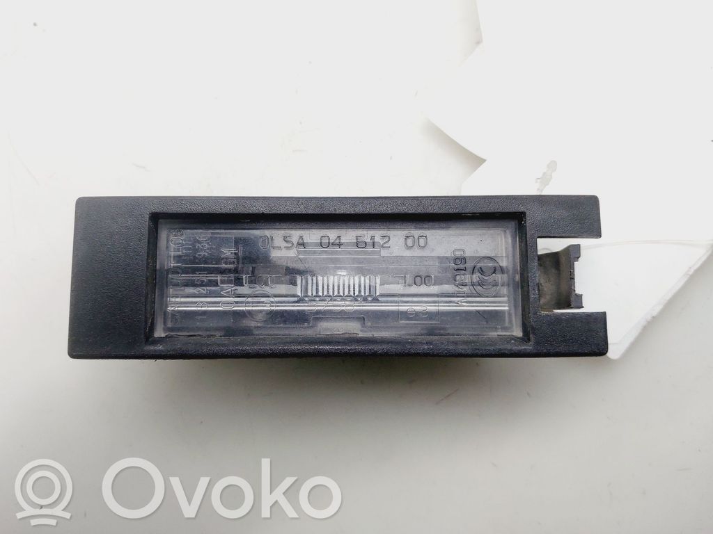 Lampa oświetlenia tylnej tablicy rejestracyjnej   134251936