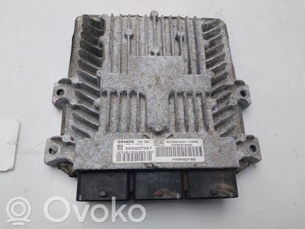 Unidad de control/módulo del motor   9658198080