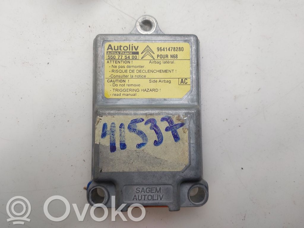 Citroen Xsara Picasso Unitate/modul de comandă airbaguri 