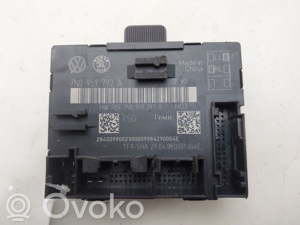 Skoda Superb B6 (3T) Autres unités de commande / modules 