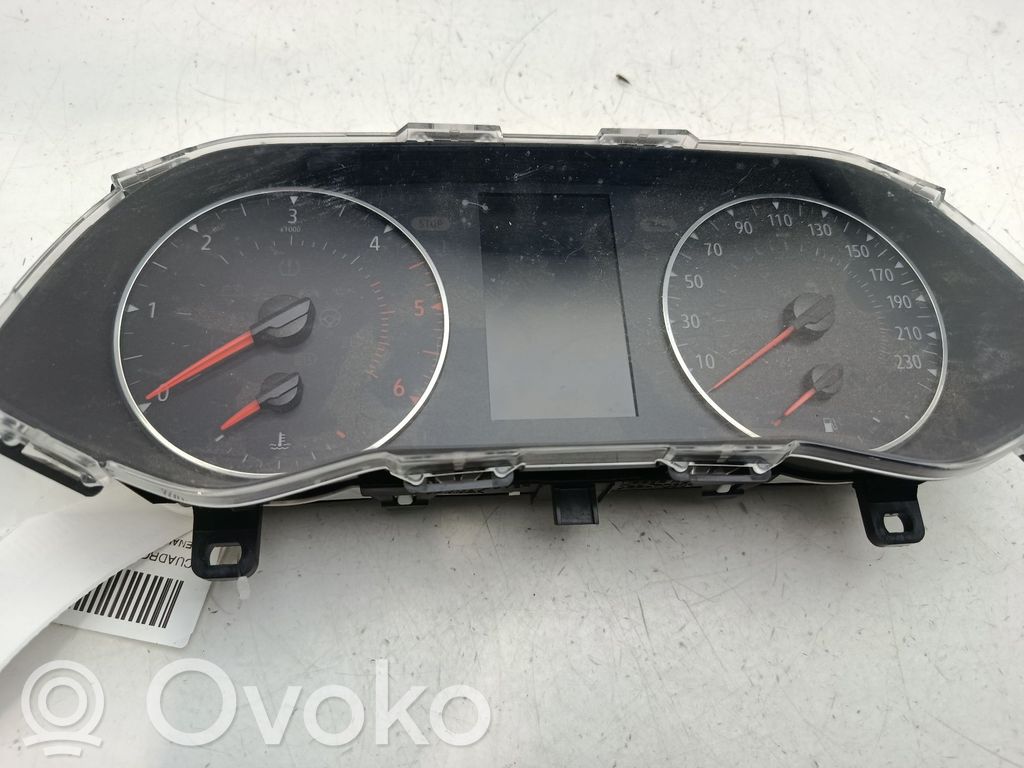 Renault Clio V Geschwindigkeitsmesser Cockpit 