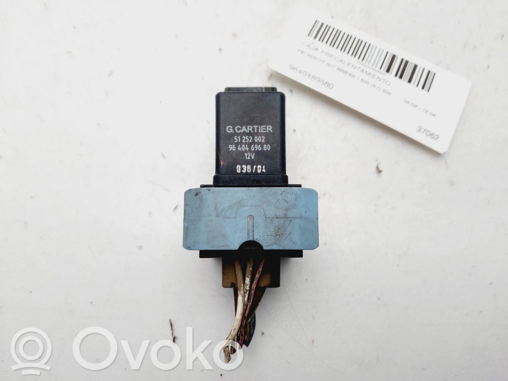 Peugeot 307 Hehkutulpan esikuumennuksen rele 