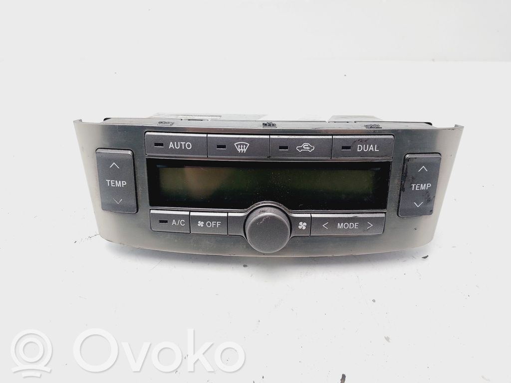 Toyota Avensis T250 Ilmastoinnin ohjainlaite 