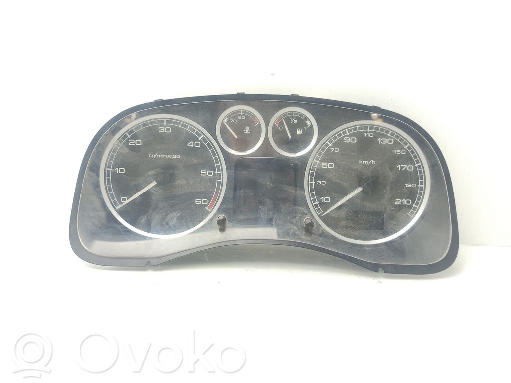 Peugeot 307 Tachimetro (quadro strumenti) 