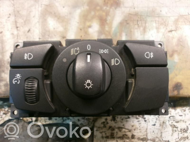 BMW 5 E60 E61 Interruptor de control del panel de luces 