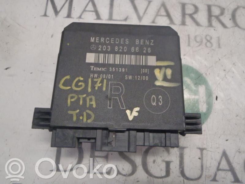 Autres unités de commande / modules   A2038206626,A2038206626,351391