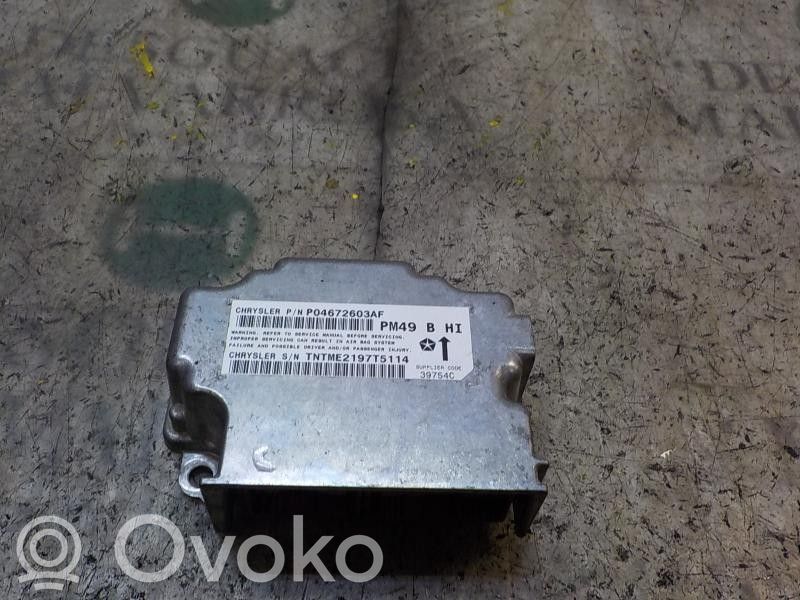 Dodge Caliber Airbag control unit/module 