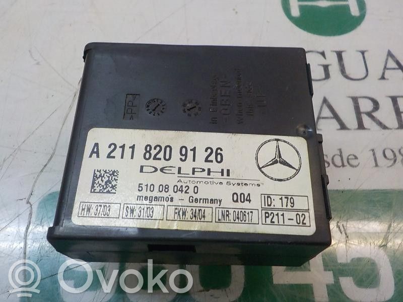 Autres unités de commande / modules   A2118209126