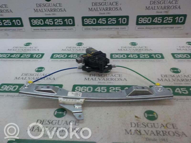Opel Corsa E Regulador manual de la ventanilla delantera 