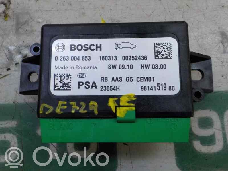 Citroen C-Elysée Autres unités de commande / modules 