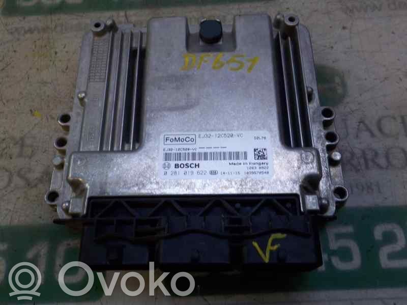 Engine control unit/module   LR054832,EJ3212C520VC,0281019622
