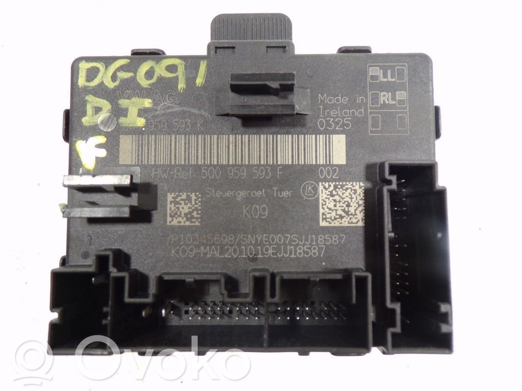Autres unités de commande / modules   5Q0959593K,5Q0959593K