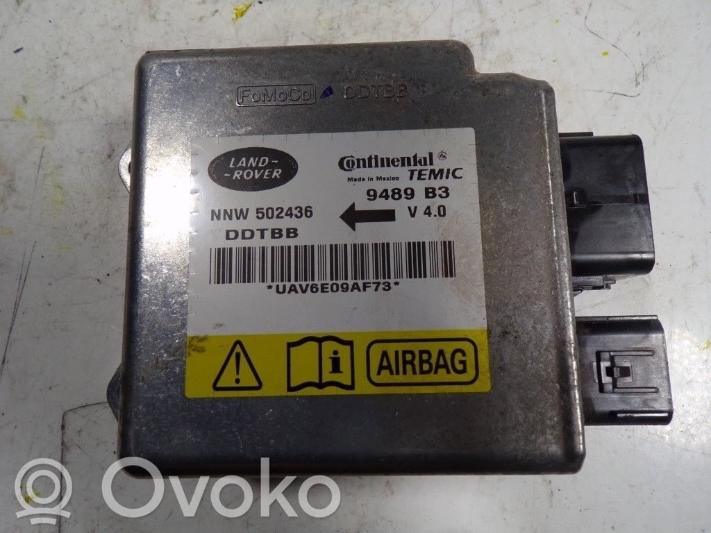 Land Rover Range Rover Sport L320 Sterownik / Moduł Airbag 