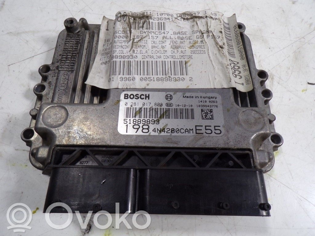 Fiat Bravo Engine control unit/module 