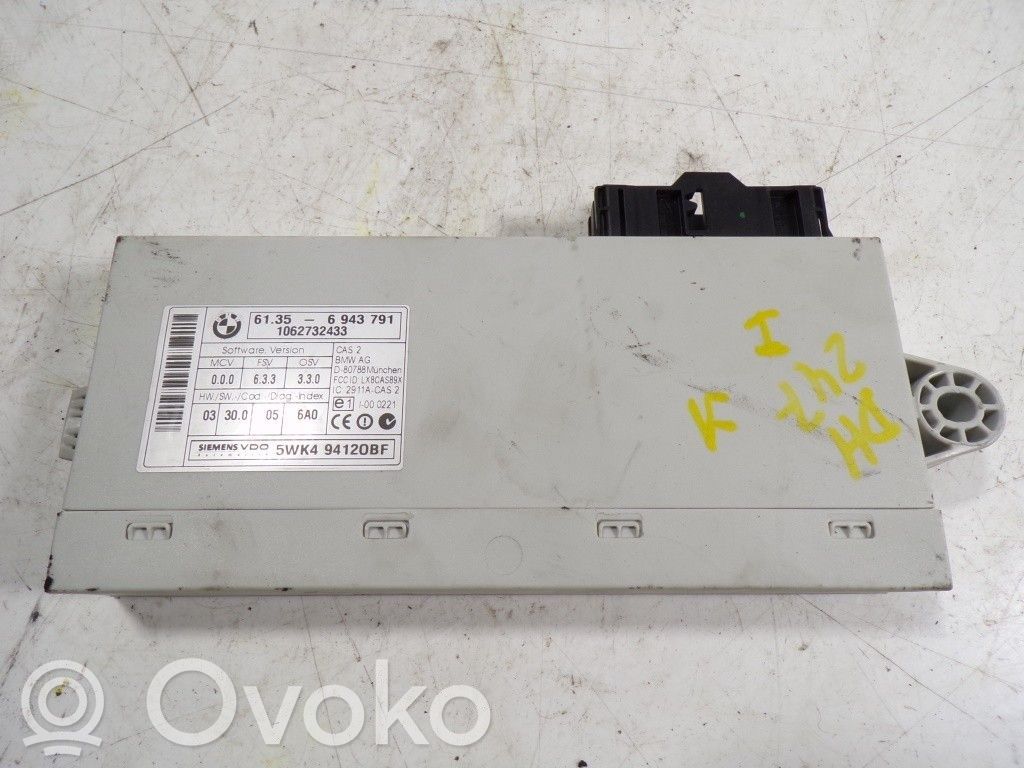 Other control units/modules   61359395657,6943791,5WK49412OBF