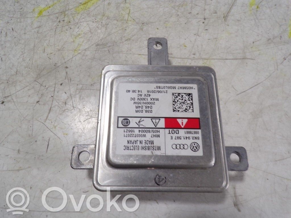 Unidad de control/módulo de los faros xenón   8K0941597E,8K0941597E