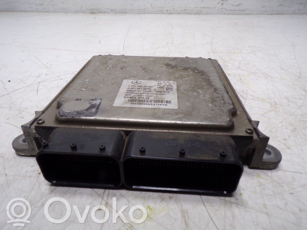 Mercedes-Benz C W205 Unitate/modul de control motor