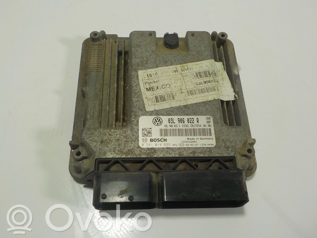 Engine control unit/module   03L906022R130,03L906022R,0281141699