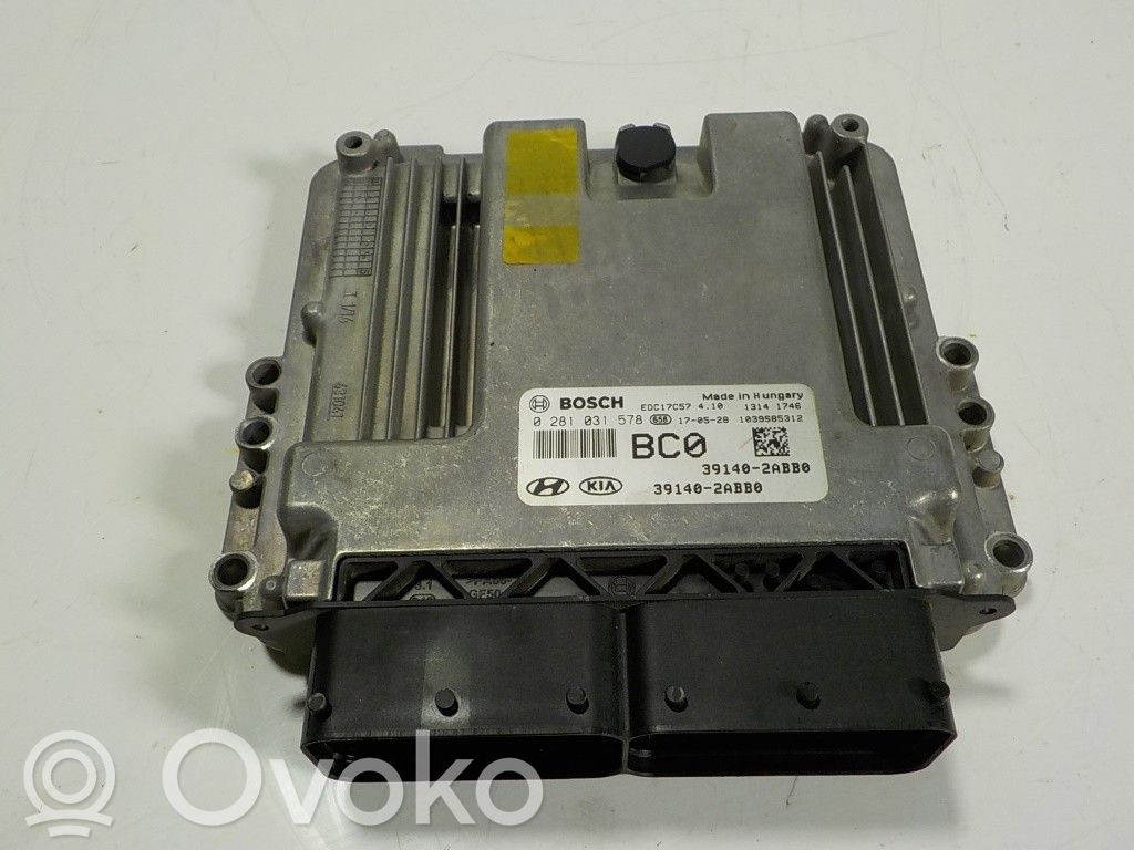 Unidad de control/módulo del motor   391502A340,391402ABB0,0281031578