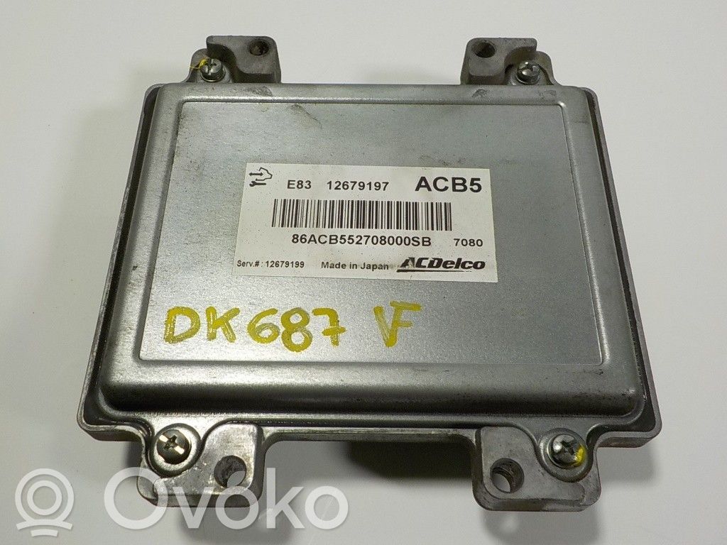 Unidad de control/módulo del motor   12679199,E8312679197