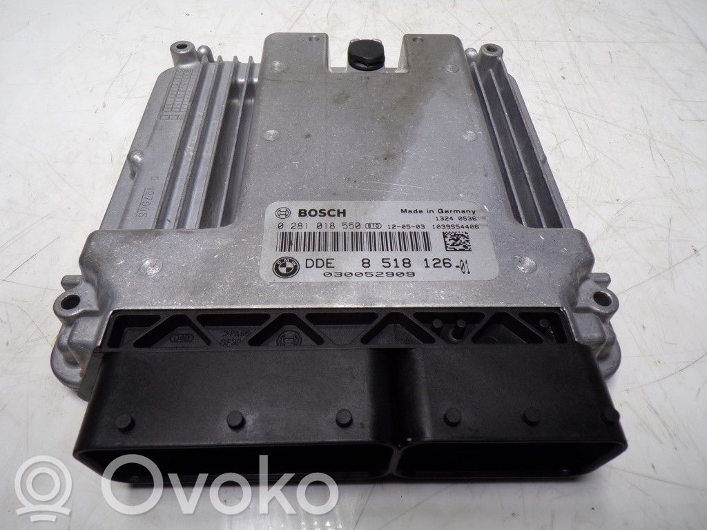 BMW 5 F10 F11 Centralina/modulo del motore 