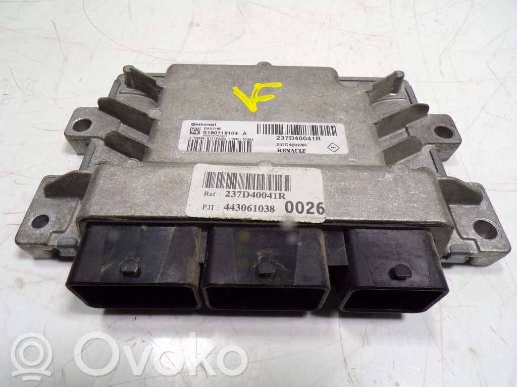 Renault Kangoo II Engine control unit/module 