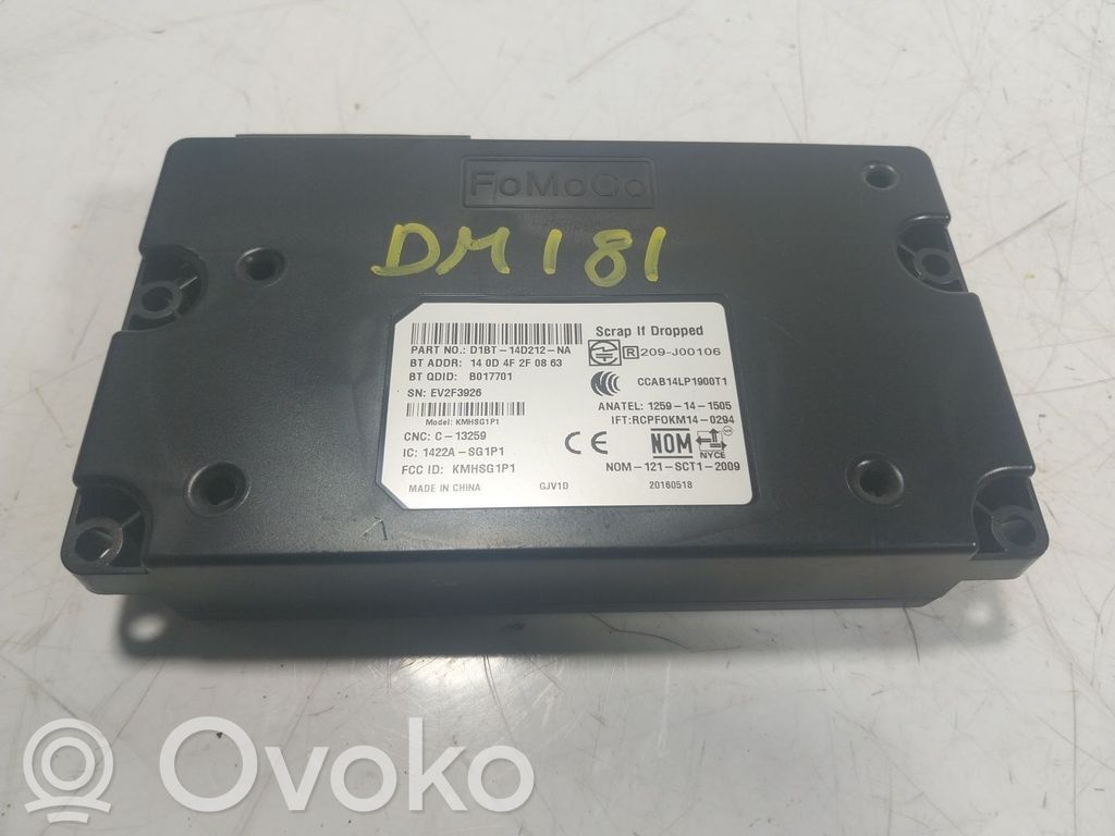 Sonstige Steuergeräte / Module   2117587,D1BT14D212NA