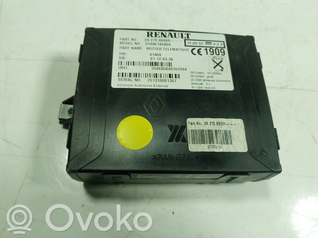 Renault Zoe Muut ohjainlaitteet/moduulit 