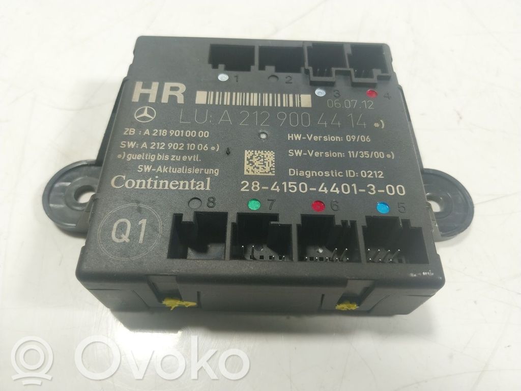 Autres unités de commande / modules   A2129004414,A2129004414