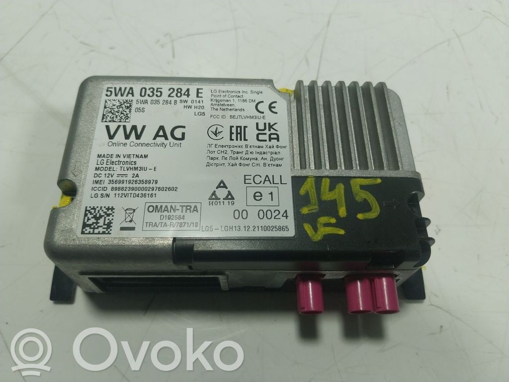 Autres unités de commande / modules   5WA035284G,5WA035284E