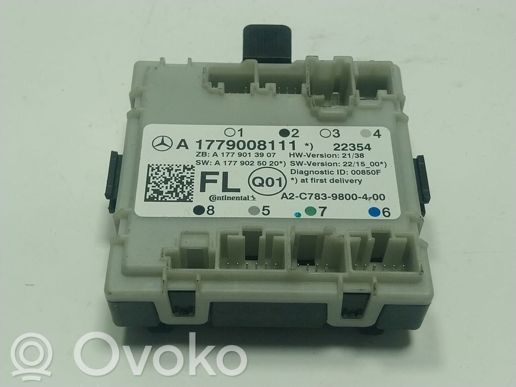 Mercedes-Benz A W177 Alte unități/module de control 