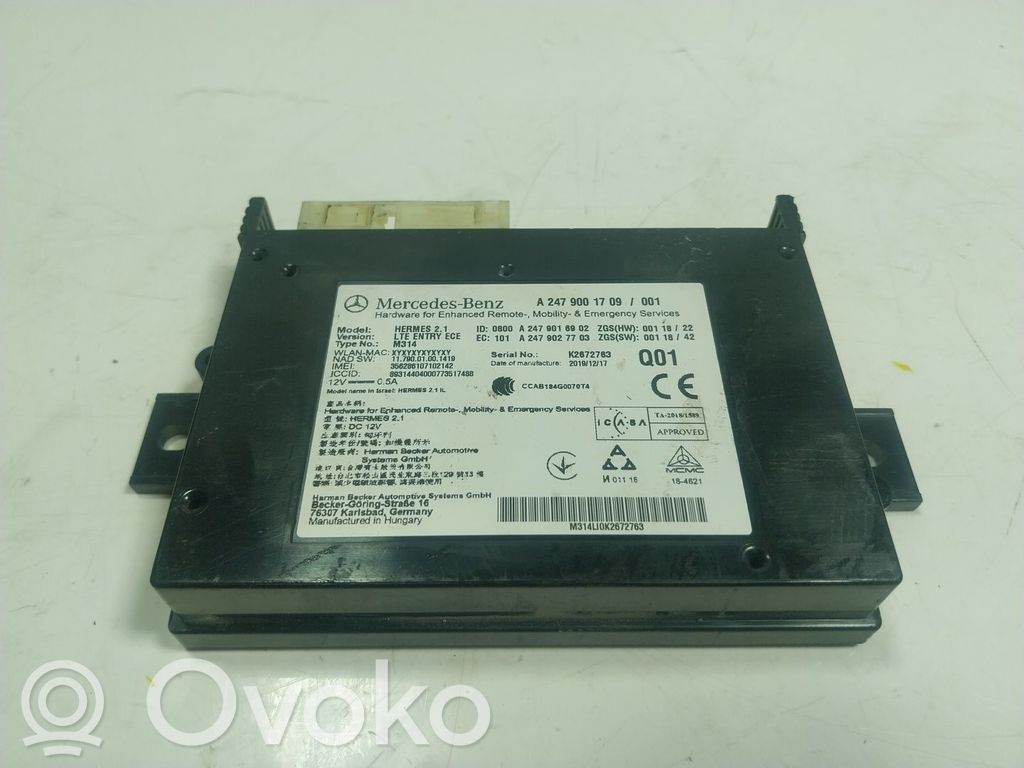 Autres unités de commande / modules   A2479001709