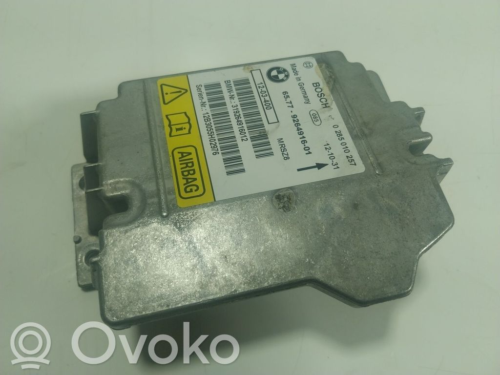 BMW 1 E82 E88 Airbag control unit/module 